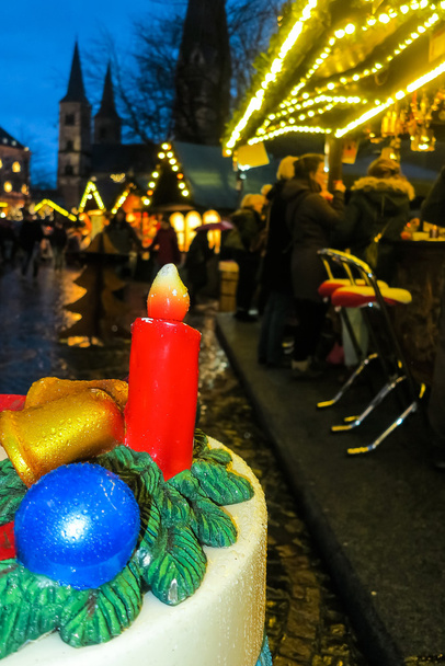 Weihnachtsmarkt in bonn, deutschland - Foto, Bild