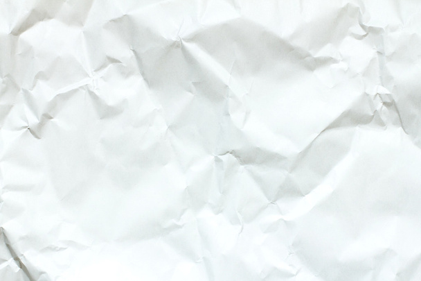 crumpled white paper - Foto, afbeelding