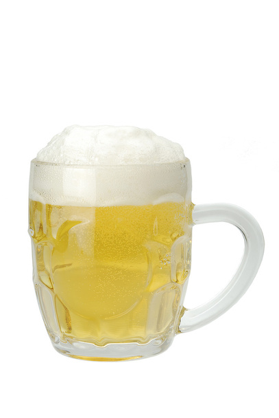 egy teljes korsó sör - Fotó, kép