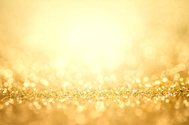 Αφηρημένη χρυσό φως για διακοπές φόντο - Φωτογραφία, εικόνα