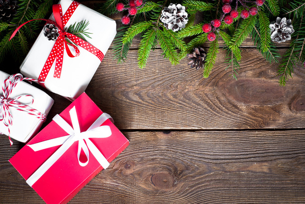 Christmas gifts and decorations - Valokuva, kuva