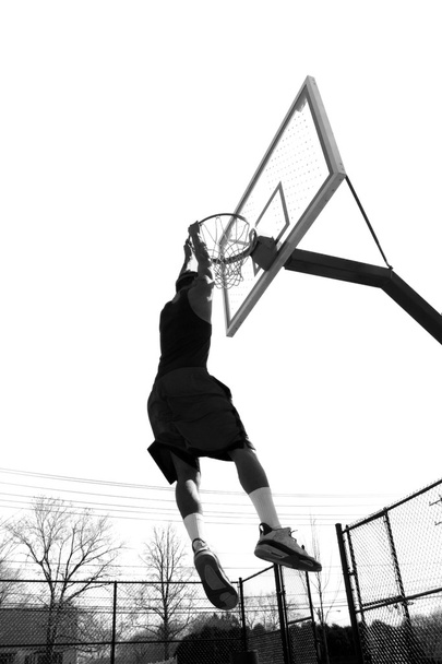 basketbol slam dunk - Fotoğraf, Görsel