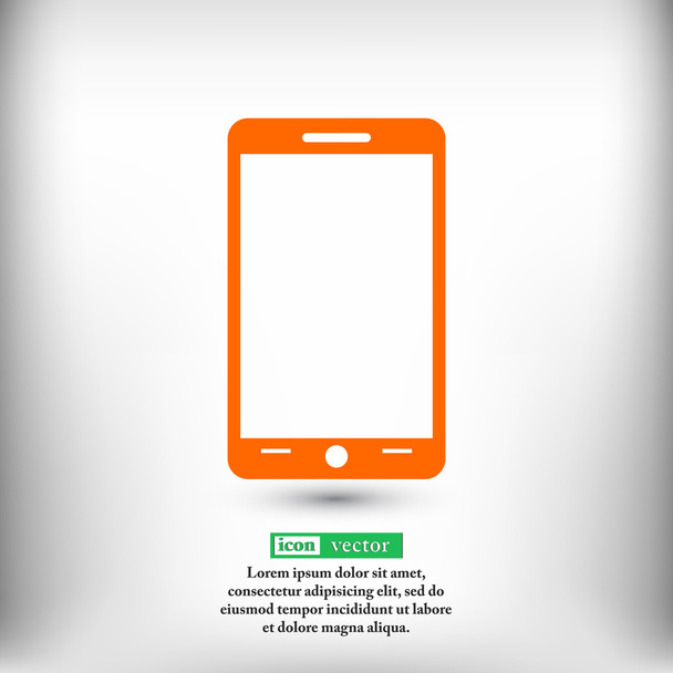 mobile smartphone icon - Διάνυσμα, εικόνα