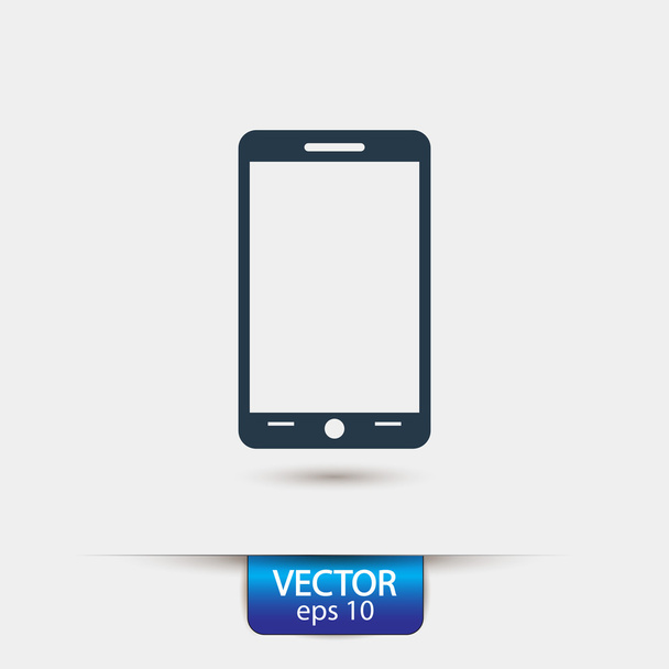 mobile smartphone icon - Vektor, kép