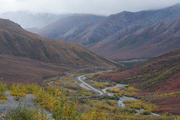 view autumn alaska - Фото, зображення
