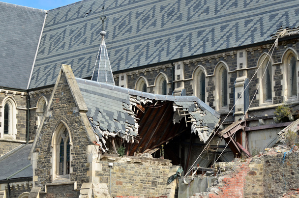 Christchurch καθεδρικό ναό στο Christchurch - Νέα Ζηλανδία - Φωτογραφία, εικόνα