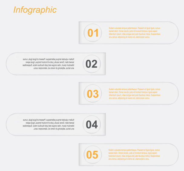 Návrh šablony Infographic - Vektor, obrázek
