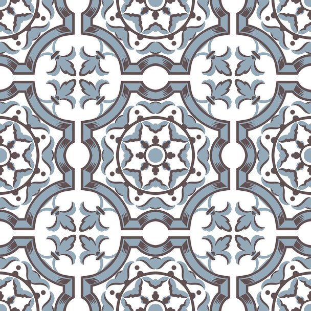 azulejos coloridos ornamento
 - Vetor, Imagem