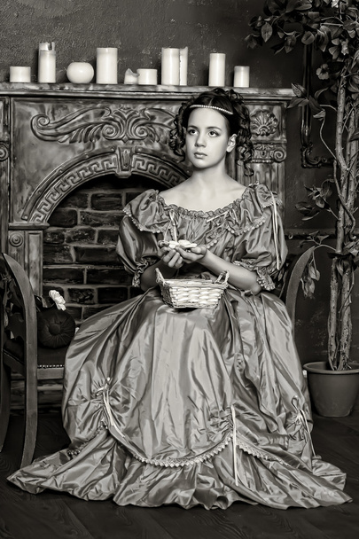 Young victorian lady - Foto, Bild