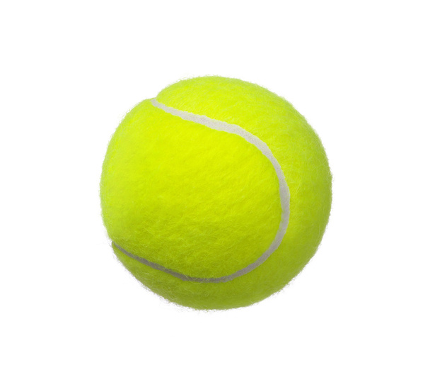 тенісний м'яч ізольований на білому
 - Фото, зображення