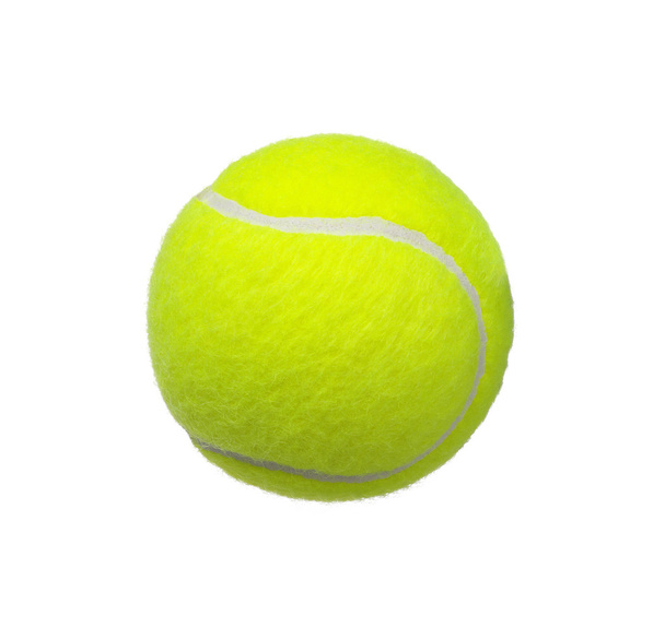 balle de tennis isolée sur blanc - Photo, image