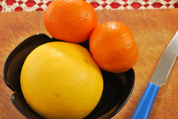 Grapefruit és clementine - Fotó, kép