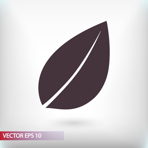 Tree leaf icon - ベクター画像