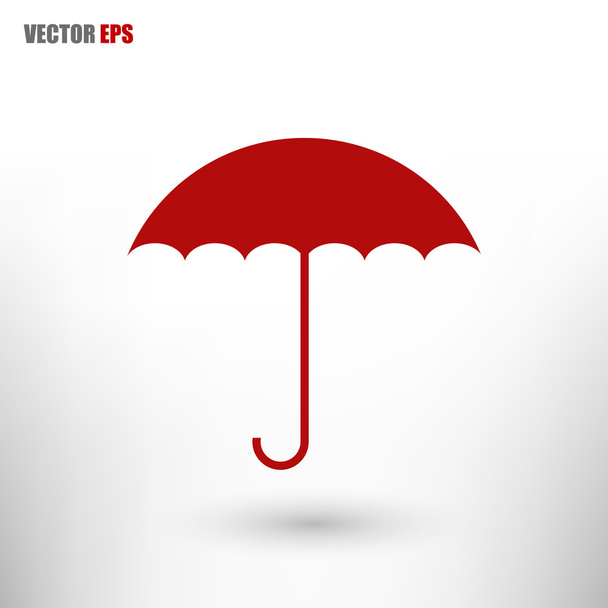 Umbrella icon illustration - Wektor, obraz