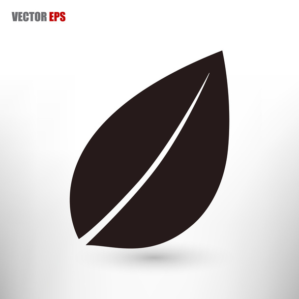 Tree leaf icon - Vector, afbeelding