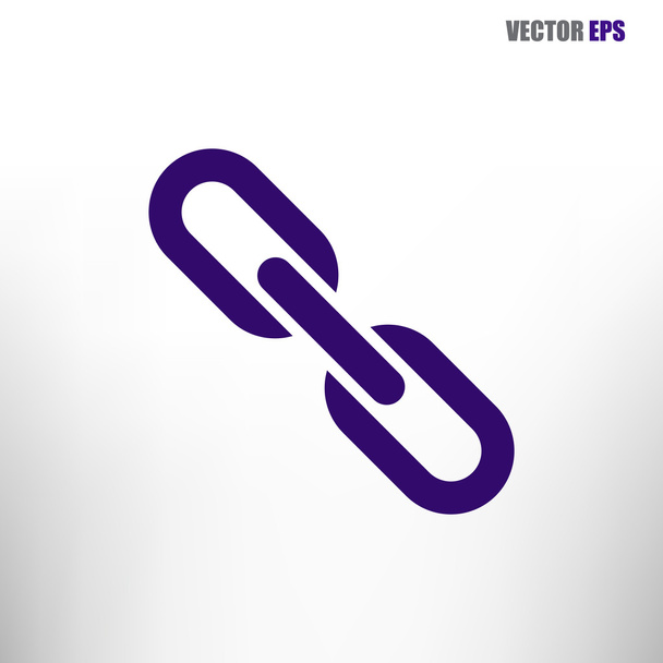 chain link icon - Вектор,изображение