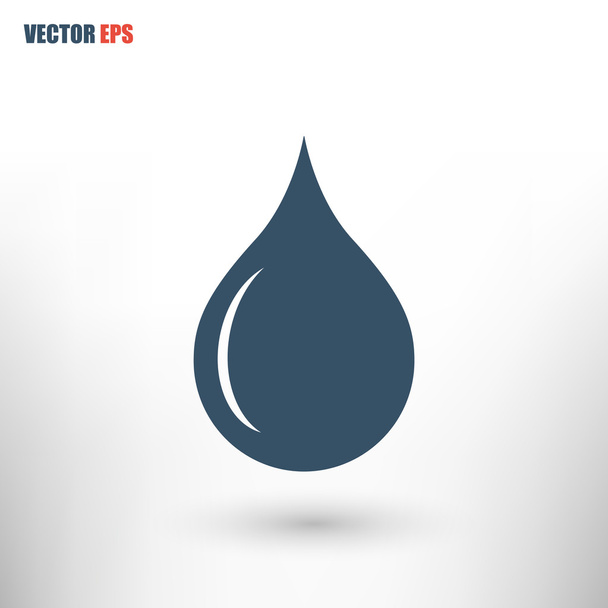 drop icon illustration. - Vecteur, image