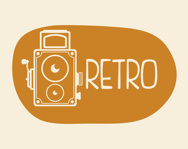 Retro technology design - Vector, Image