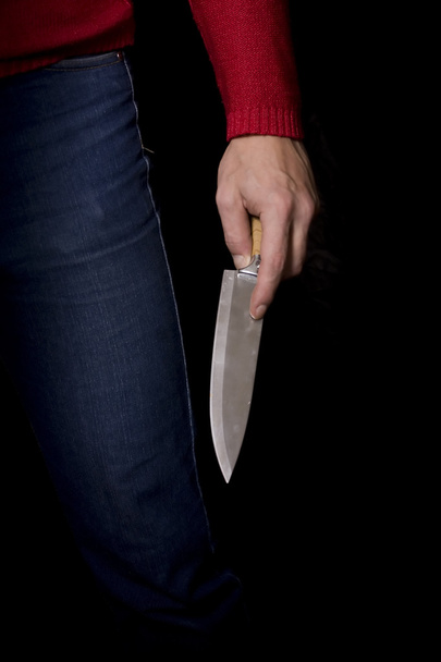 Man With Knife - Photo, image