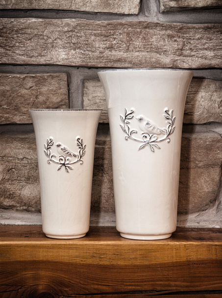 Due vasi artistici in ceramica
 - Foto, immagini
