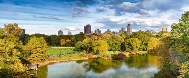 Színek, a lombozat, Central Park, New York City - Fotó, kép