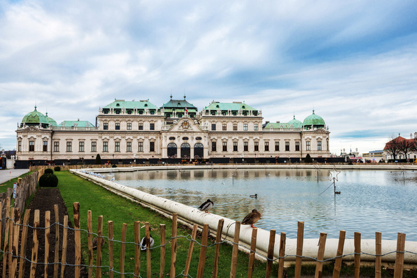 Palácio Belvedere em Viena, Áustria
 - Foto, Imagem
