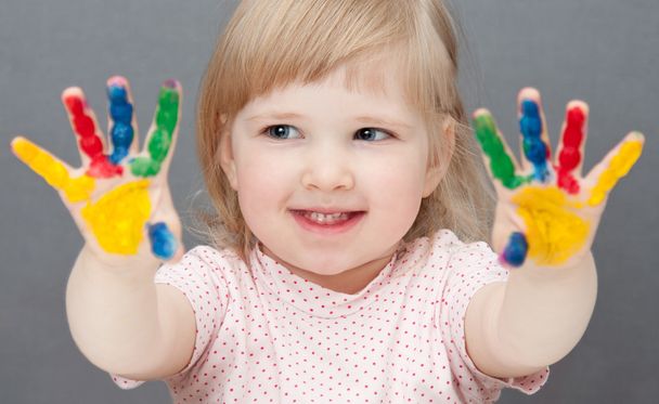 Dítě s špinavé ruce - Fotografie, Obrázek