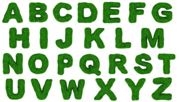 Alphabet herbe
 - Photo, image
