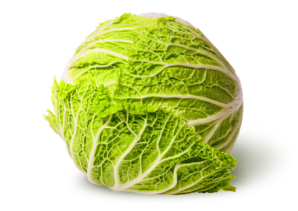 Chinese cabbage top view - Zdjęcie, obraz