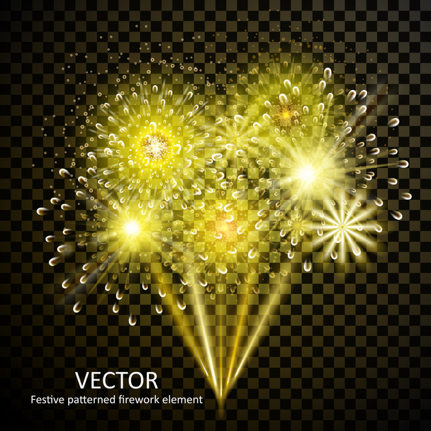 gorgeous fireworks collection - Vektor, kép