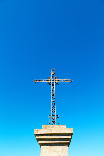  cruz abstracta católica y el fondo
 - Foto, imagen