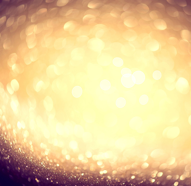 Golden abstract defocused background - Photo, Image