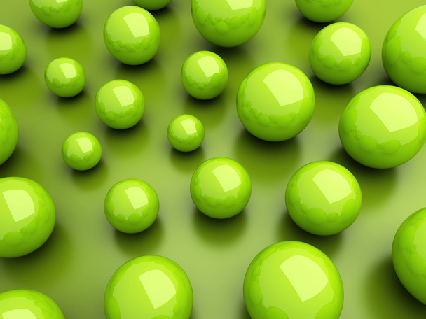 Green spheres - Photo, Image
