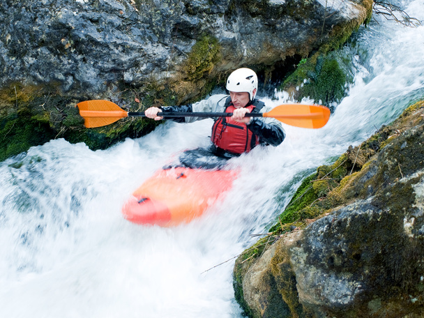 Kayaker - Foto, afbeelding