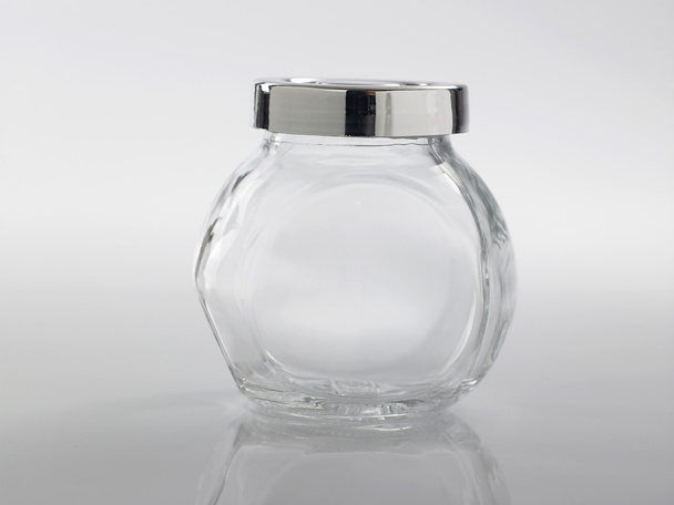 Glass jar for condiment - Valokuva, kuva