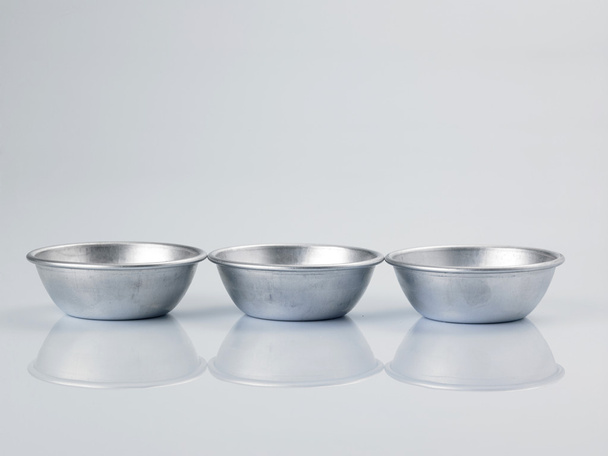 aluminium small saucers - Zdjęcie, obraz