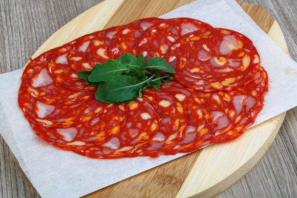 Salsicha tradicional Chorizo
 - Foto, Imagem