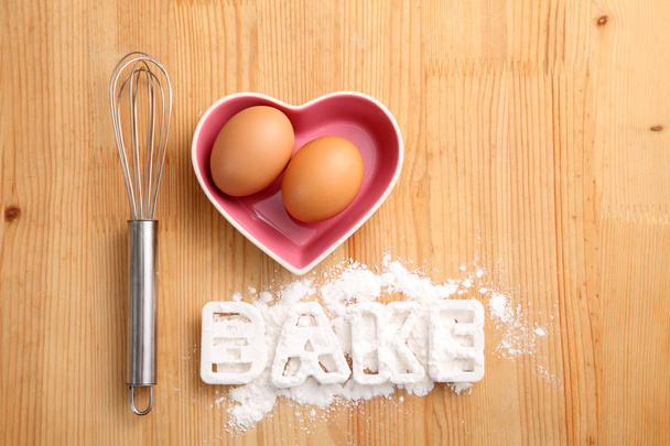 baking concept with eggs - Foto, immagini