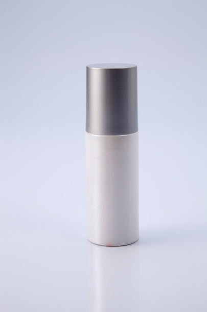 cosmetic bottle with silver cap - Photo, Image