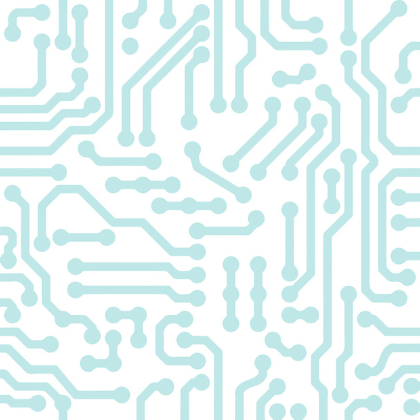 Abstract vector circuit chip background - Vektor, kép