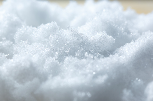 strahlend weißer Schnee - Foto, Bild