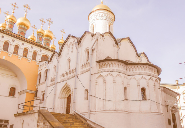 Ретро дивлячись Успенській собор Москви - Фото, зображення
