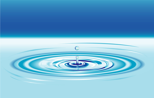 Water Drop background - Vector, Image
