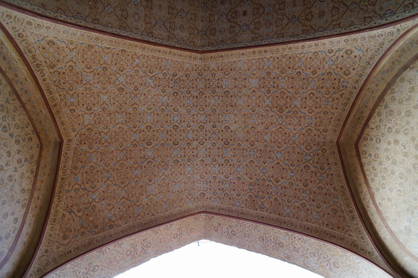 Plafond van Ali Qapu Palace, Isfahan, Iran. - Foto, afbeelding