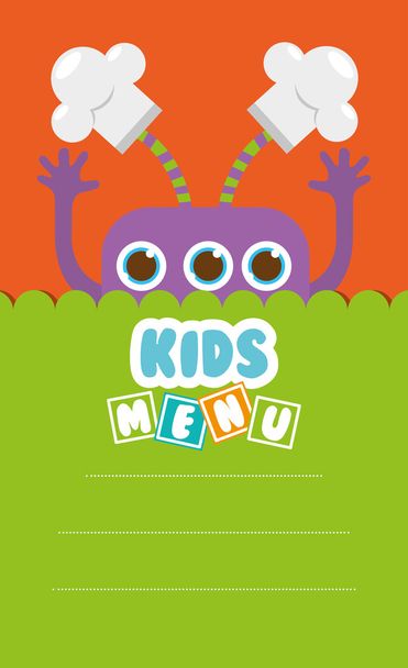 design menu per bambini
 - Vettoriali, immagini
