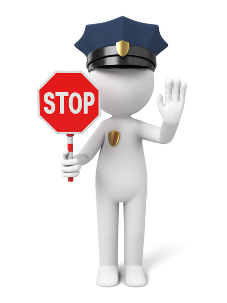 stop, person, policeman, - Fotografie, Obrázek
