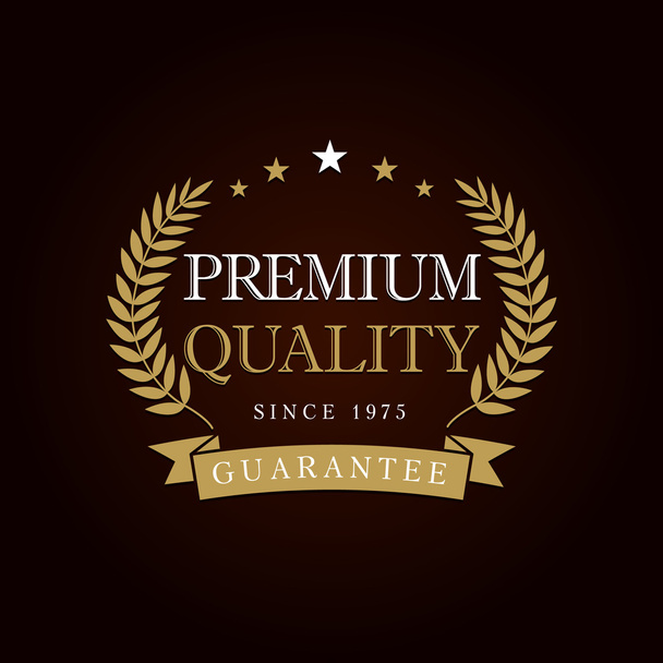 Premium quality logo - Vektor, Bild