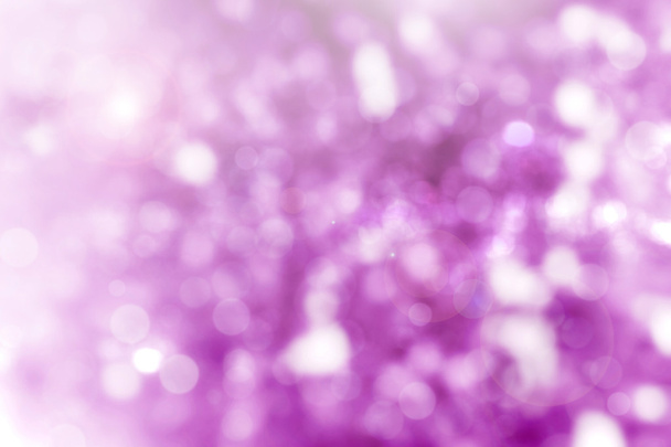 Purple Christmas abstract background with bokeh lights - Foto, Imagem