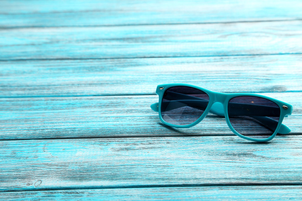 Stylish blue sunglasses - Fotó, kép