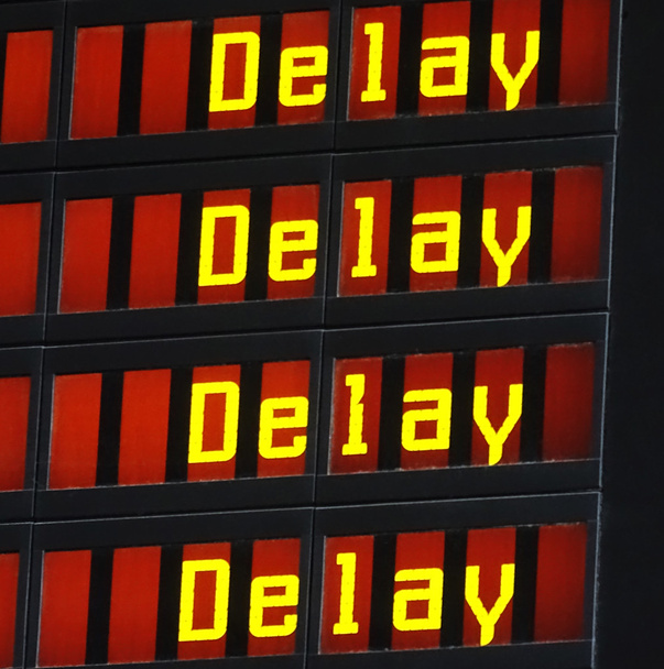 Delay information display - Photo, Image